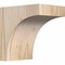 Ekena Millwork Huntington Smooth Corbel, Douglas Fir, 5 1/2"W x 8"D x 8"H COR06X08X08HUN00SDF - alternate 1